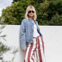 Frankie Denim Bomber