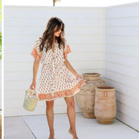 Adele Frill Mini Dress