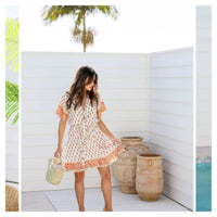 Adele Frill Mini Dress