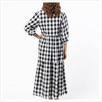Kenzi Gingham Maxi